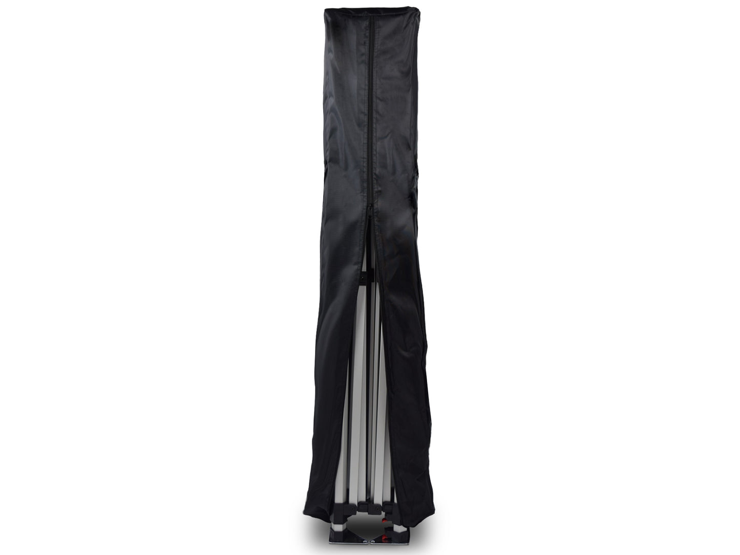 Canopy frame with carry on standard black bag