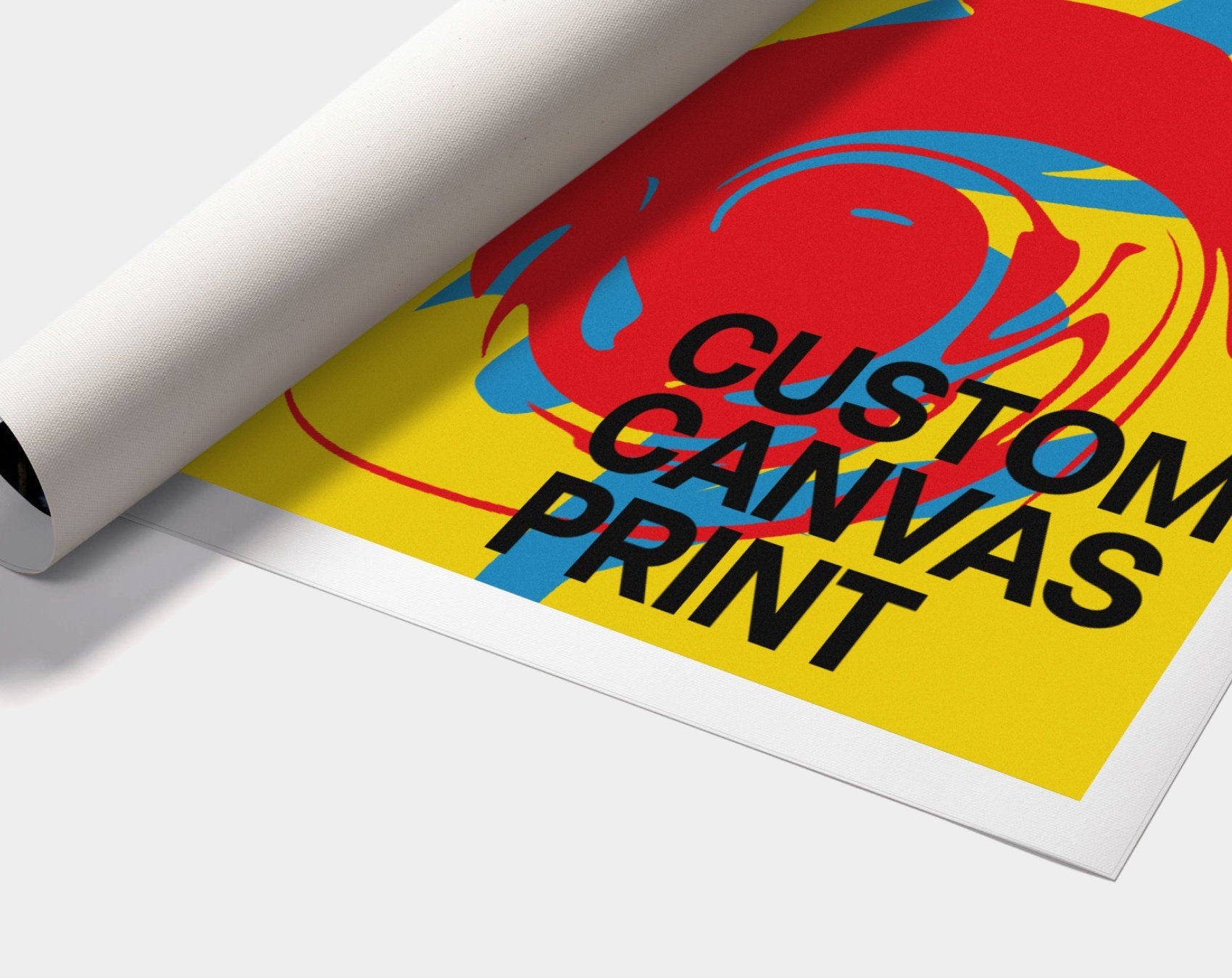 Custom canvas print for decoration
