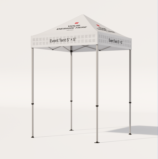 5x5 ft Event Tent – Custom Full Color Printed Canopy for Outdoor Use