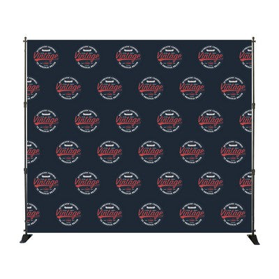 8' X 10' Backdrop Step And Repeat Banner Stand