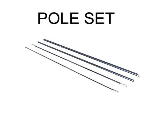 Pole set for Feather Convex Flag