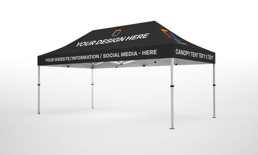 Custom 10x15ft Event and Trade shows Canopy Tent